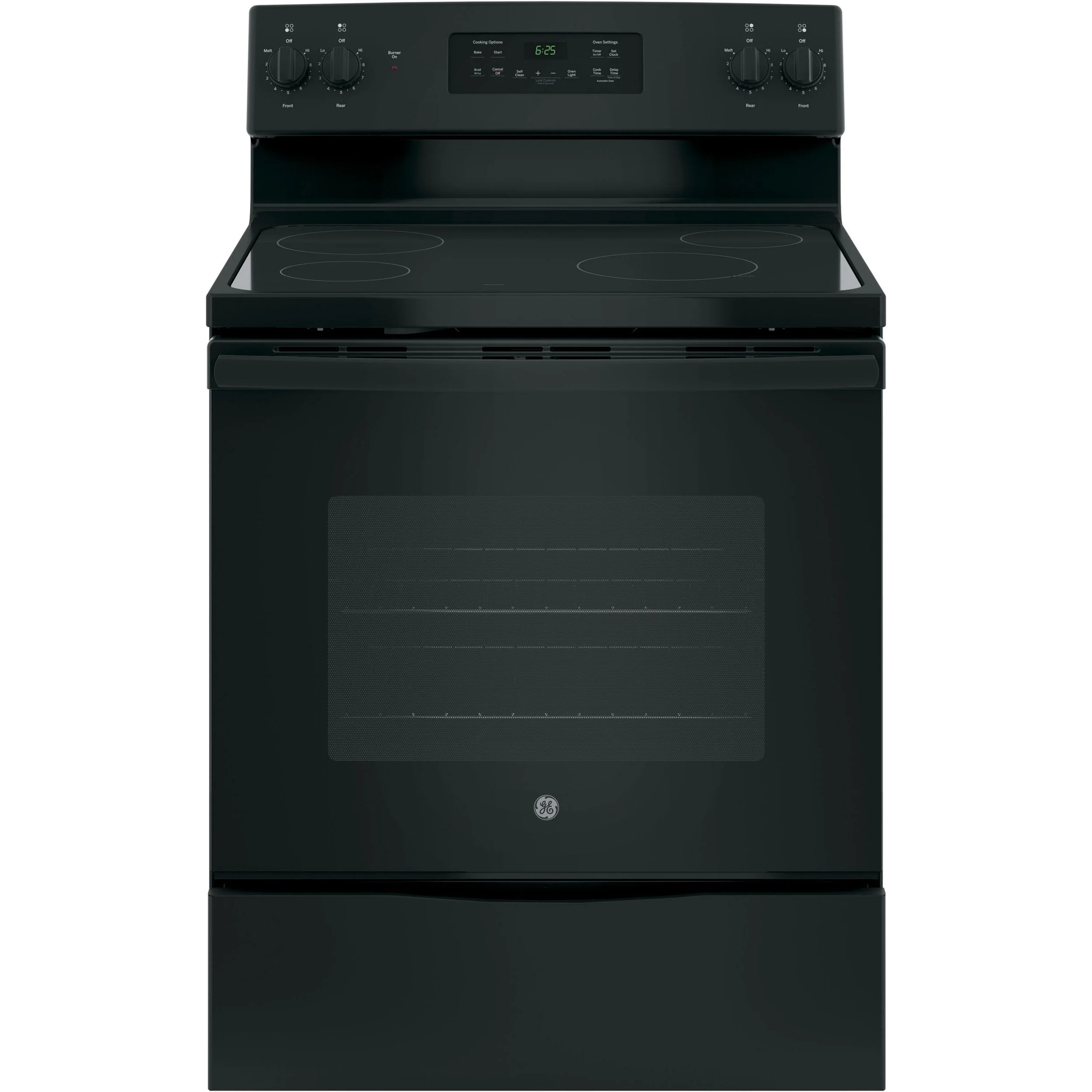 GE Appliances JB625DKBB 30" FreeStanding Electric Range with Power